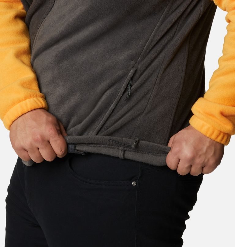 Men's Columbia Steens Mountain 2.0 Full Zip Fleece Jackets Mango / Black | Plus Size CA-GCL46
